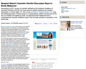 cosmetic, dentist, dentistry, smile, makeover, newport, beach, ca